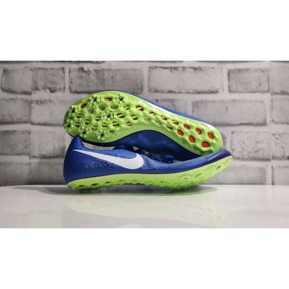 Nike Men’s Sz 11.5 Ja Fly 4 Track and Field Sprinting Racer Blue DR2741-400 - Picture 1 of 6